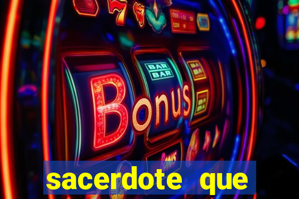 sacerdote que morreu no santo dos santos